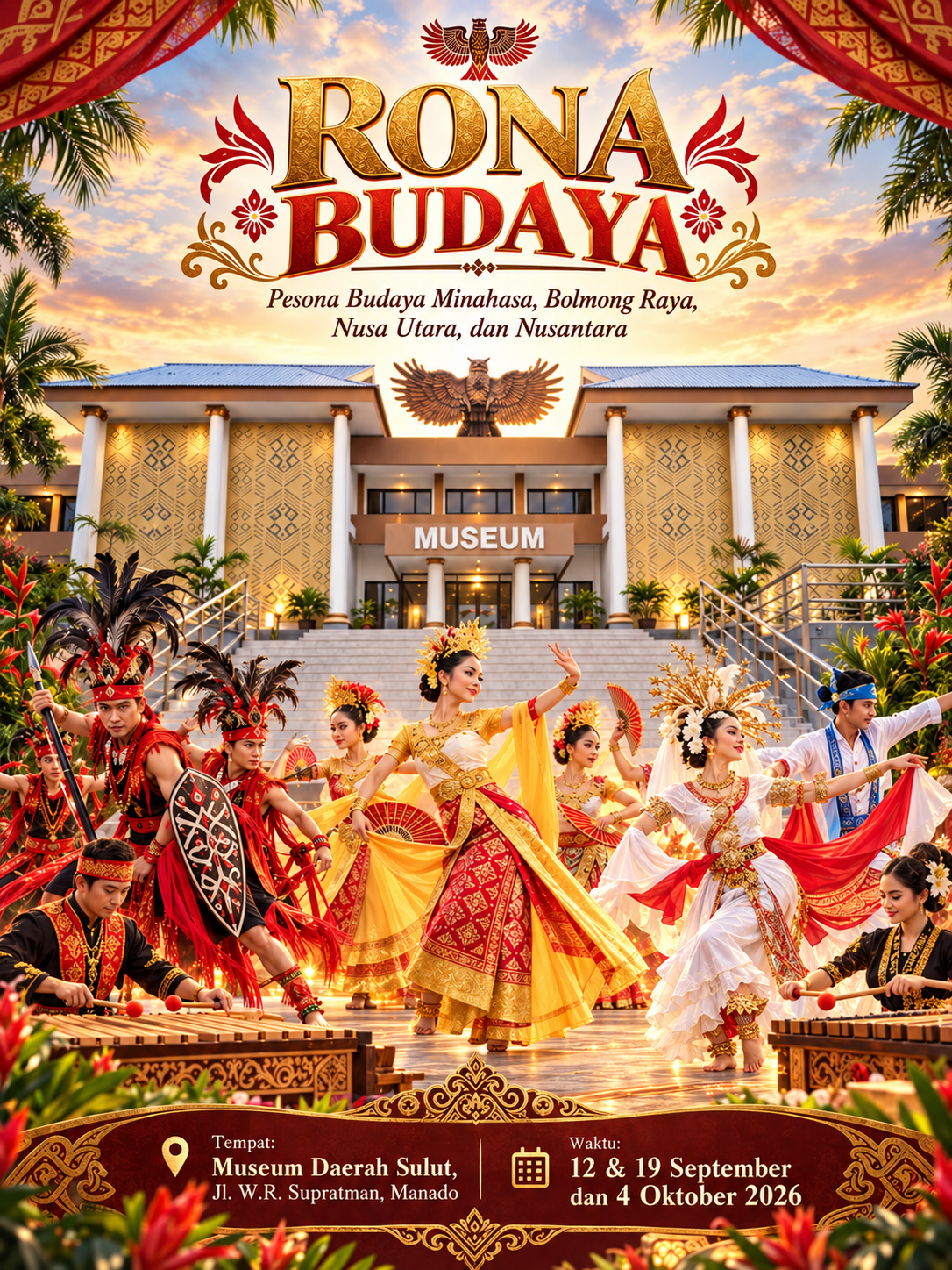 Gambar kegiatan Rona Budaya Sulut