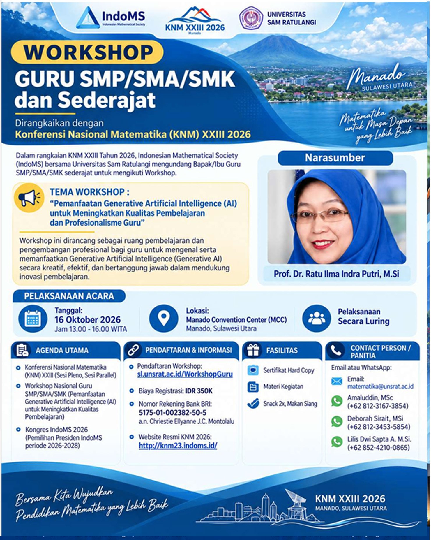Gambar kegiatan Workshop Guru SMP/SMA/SMK